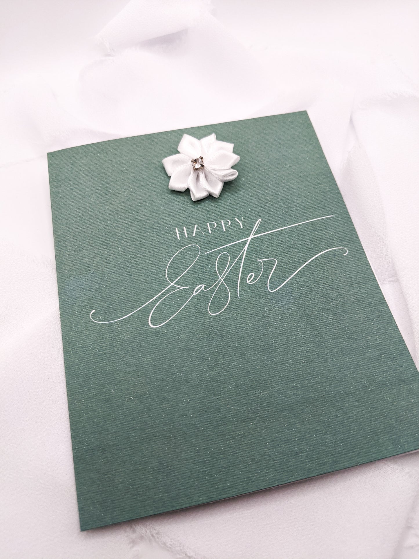 4”x5” Green Classy Easter Card