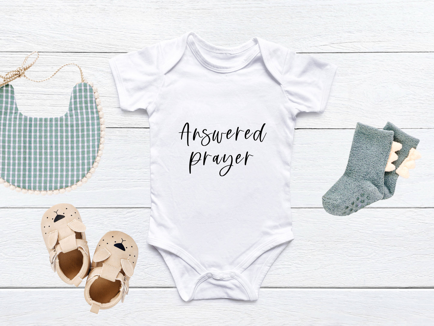 Personalized Christian Baby Onesie