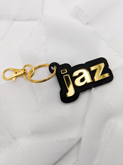 Custom Name Acrylic Keychain