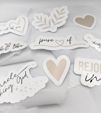 Neutrals Bible Sticker Pack