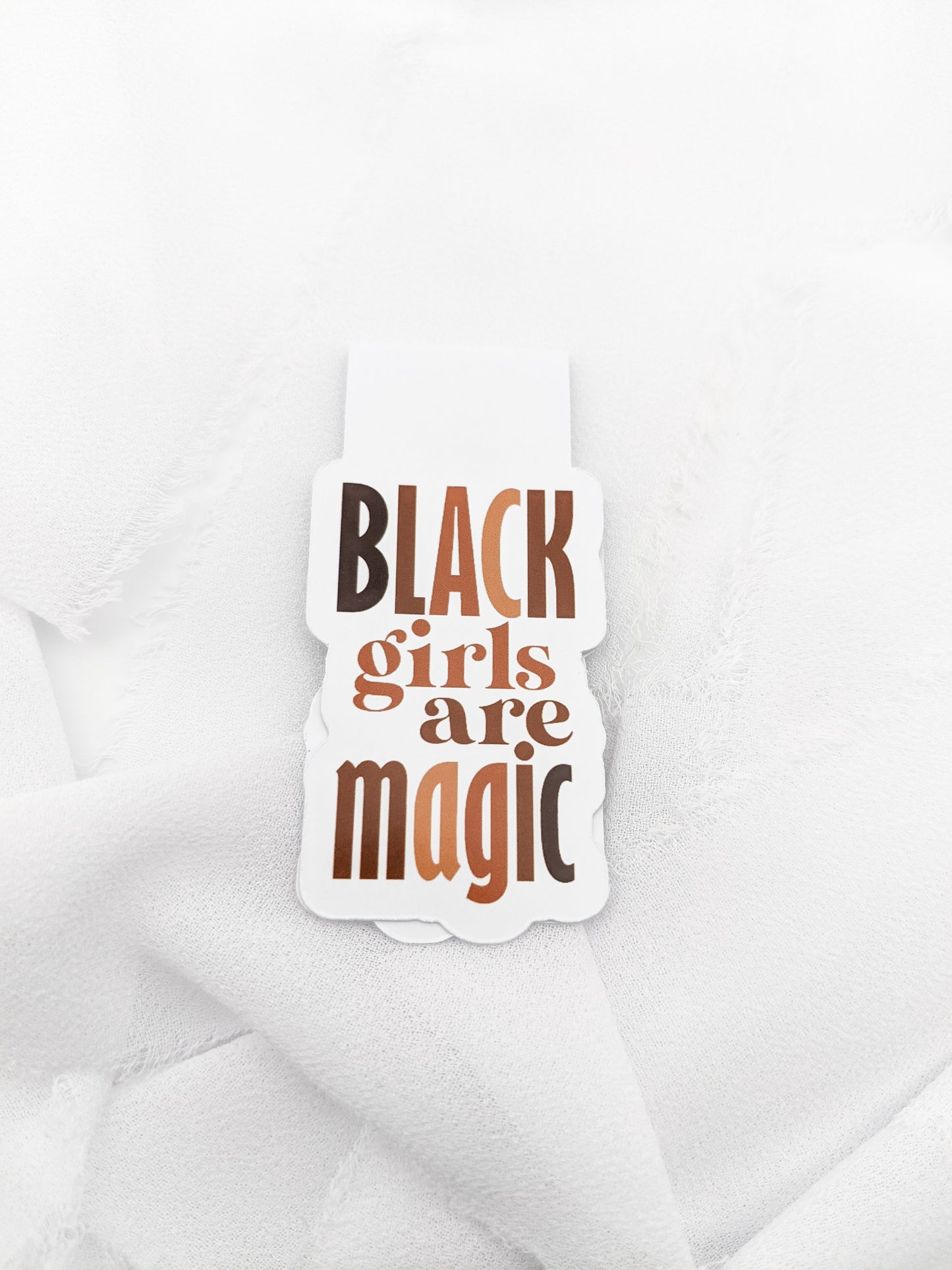 Black Girl Magic Magnetic Bookmark