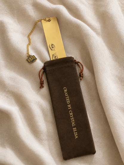Personalized Metal Bookmark, Custom Engraved Bookmark, | Gift for Book Lovers, Gold or Silver Bookmark (5” x 0.4”)