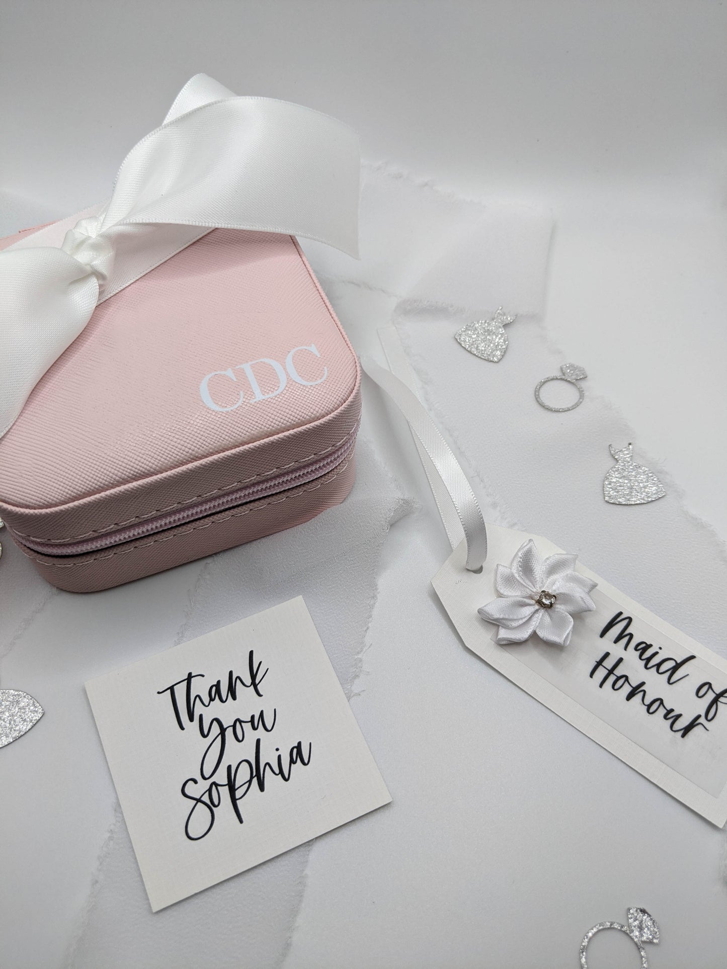 Personalized Bridesmaid Jewelry Box