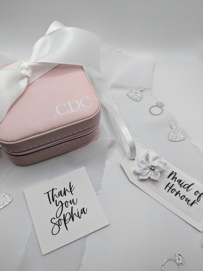 Personalized Bridesmaid Jewelry Box