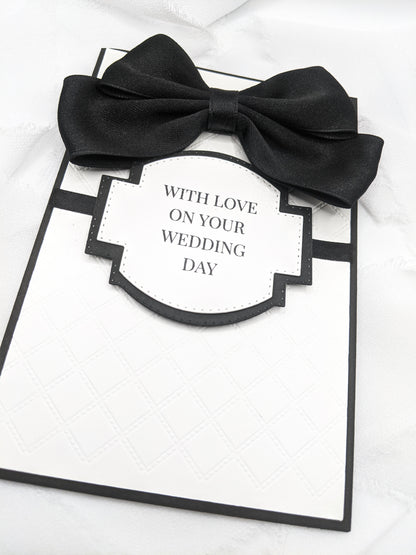 4"x6" Wedding Day Embossed Card