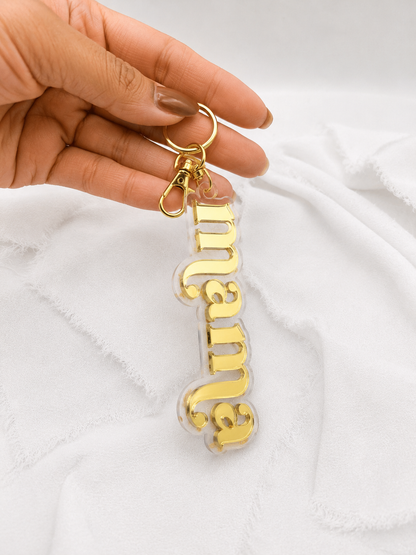 Mama Acrylic Keychain, Personalized Gift for Mom