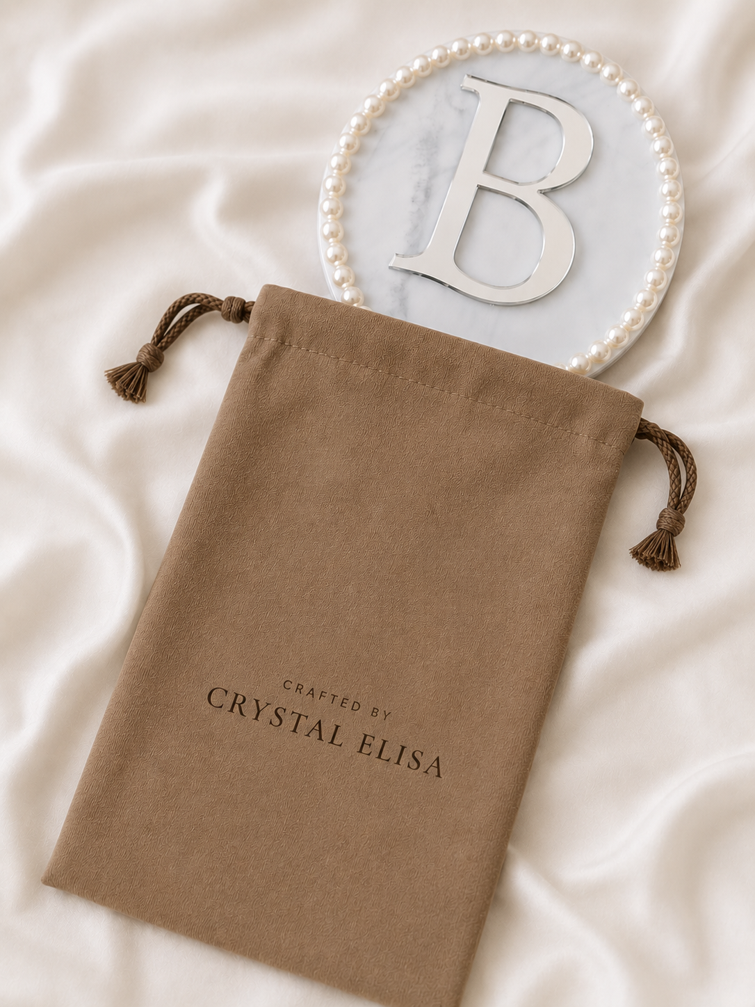 Personalized Bridal Hand Mirror