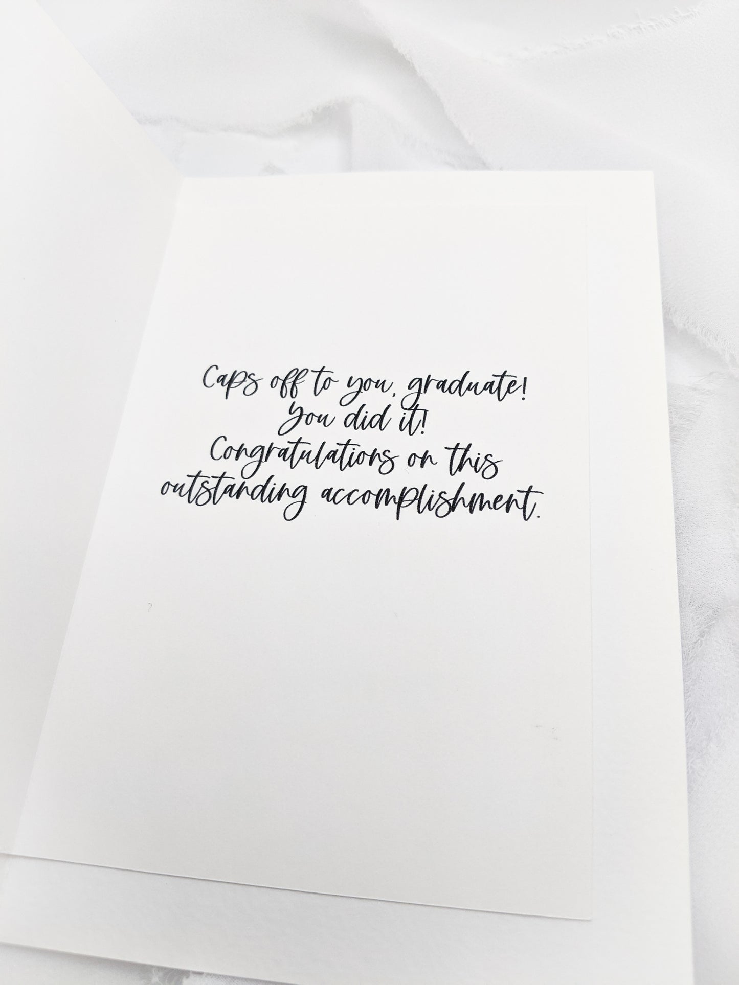 4”x6” Custom Graduation Card