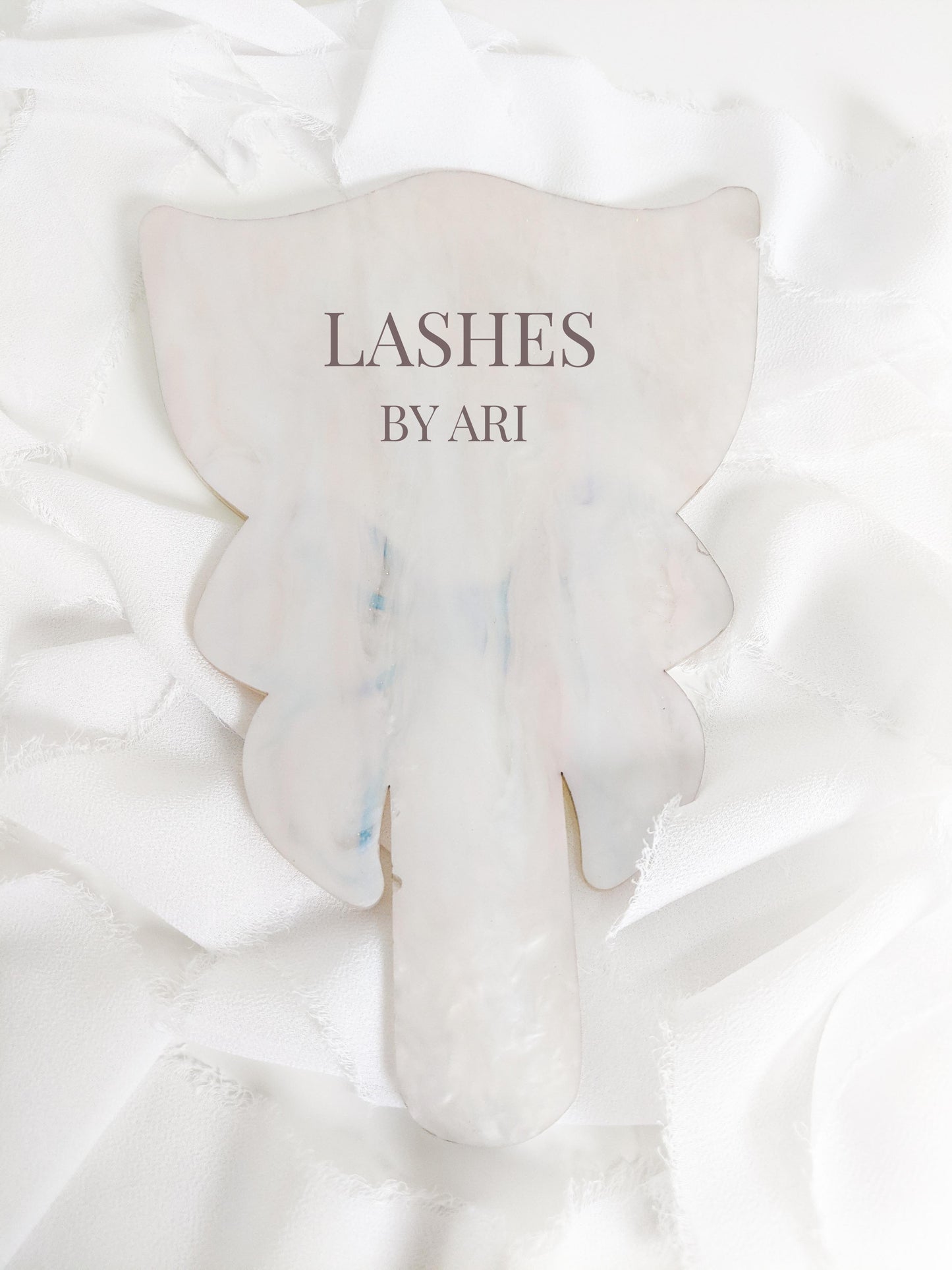 Custom Lash Tech Hand Mirror, Personalized Mirror for Lip Blush & PMU Artists
