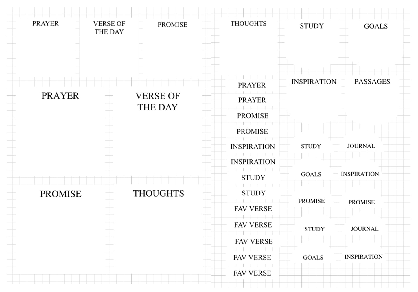 Vellum Bible Sticky Notes