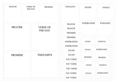 Vellum Bible Sticky Notes