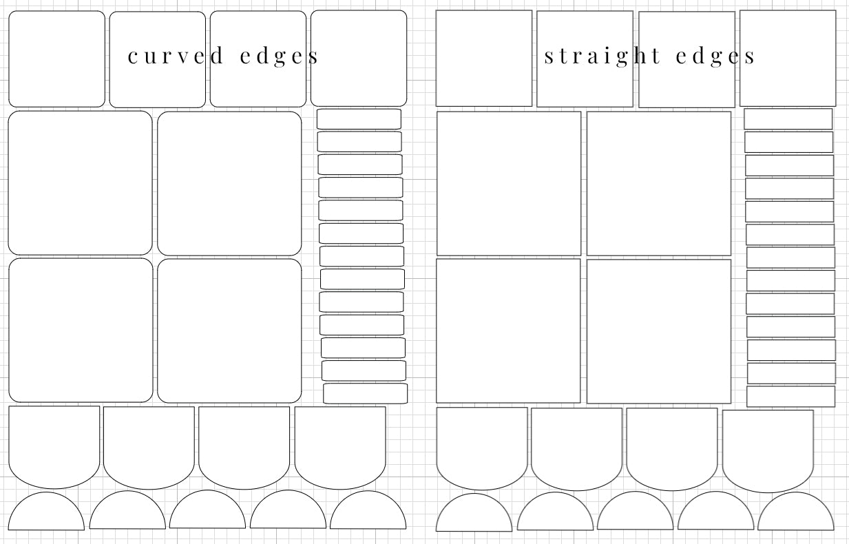 Vellum Blank Planner Sticky Notes