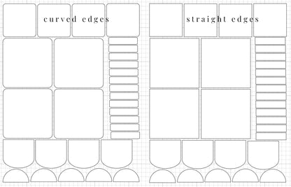 Vellum Blank Planner Sticky Notes