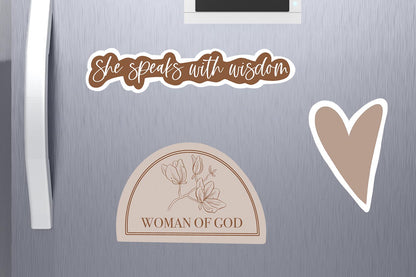 Set of 10, Proverbs 31 Magnet Pack