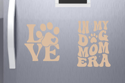 Set of 6, Dog Mom Magnet Pack