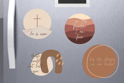 Set of 12, Minimal Bible Magnet Pack