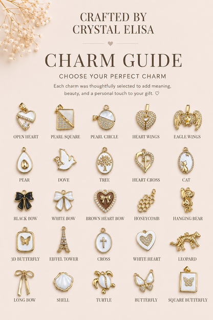 Gold Bag Charm, Purse Accessory, Handbag Charm