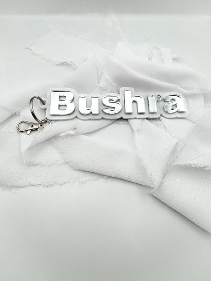 Custom Name Acrylic Keychain