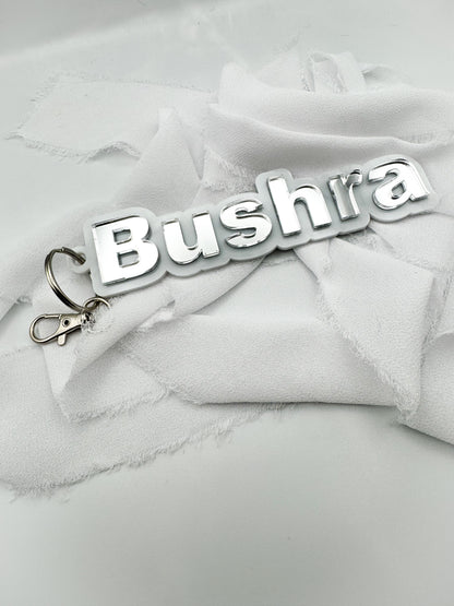 Custom Name Acrylic Keychain