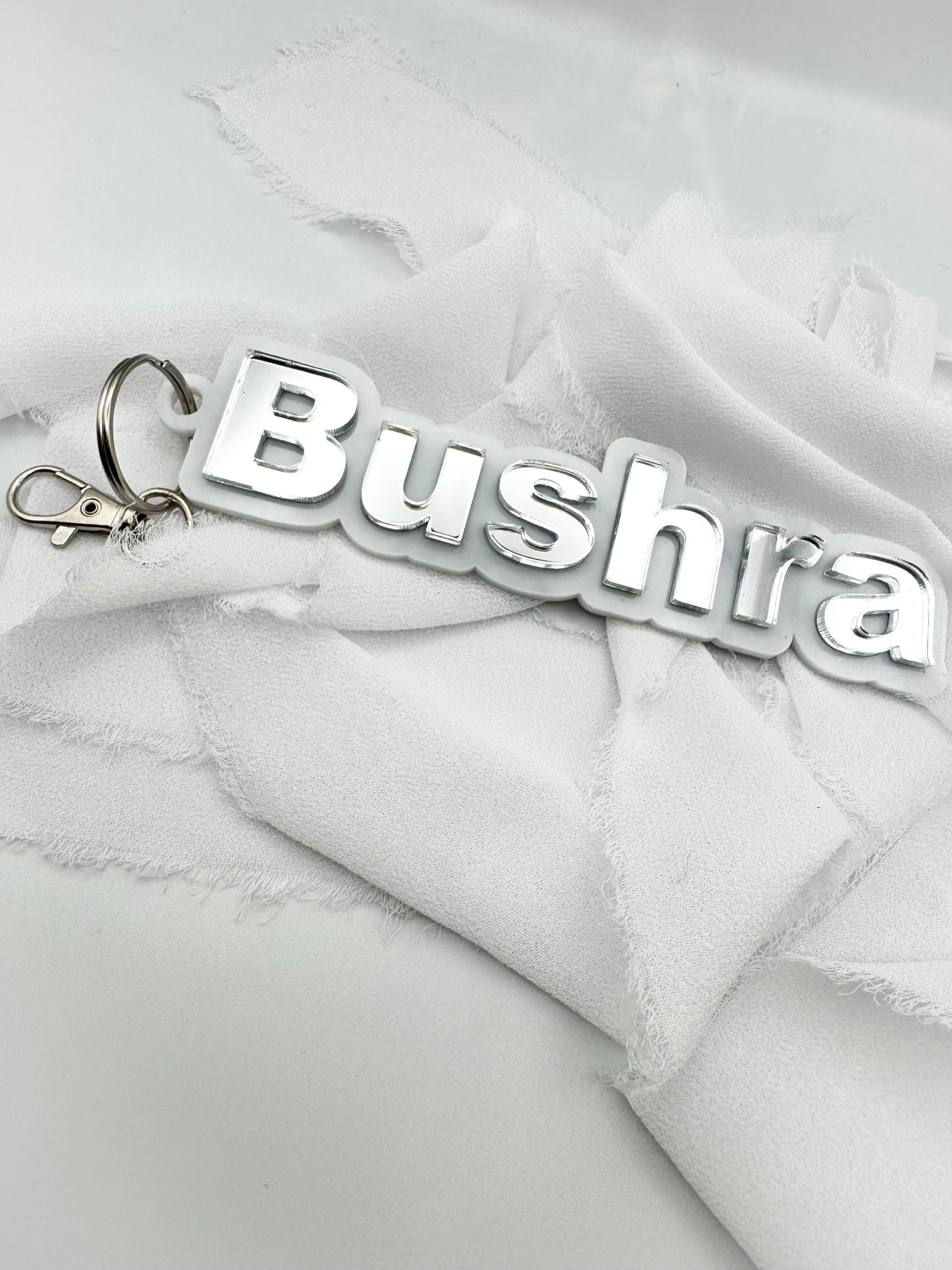 Custom Name Acrylic Keychain