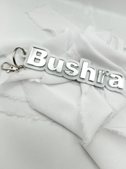Custom Name Acrylic Keychain