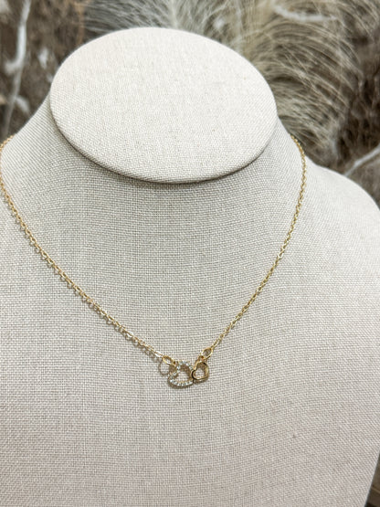 Perfect Love Double Heart Necklace