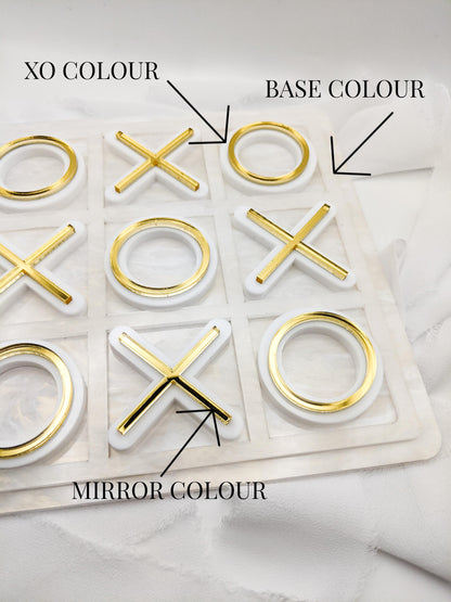 Custom Acrylic Tic Tac Toe Game, Personalized Game Gift