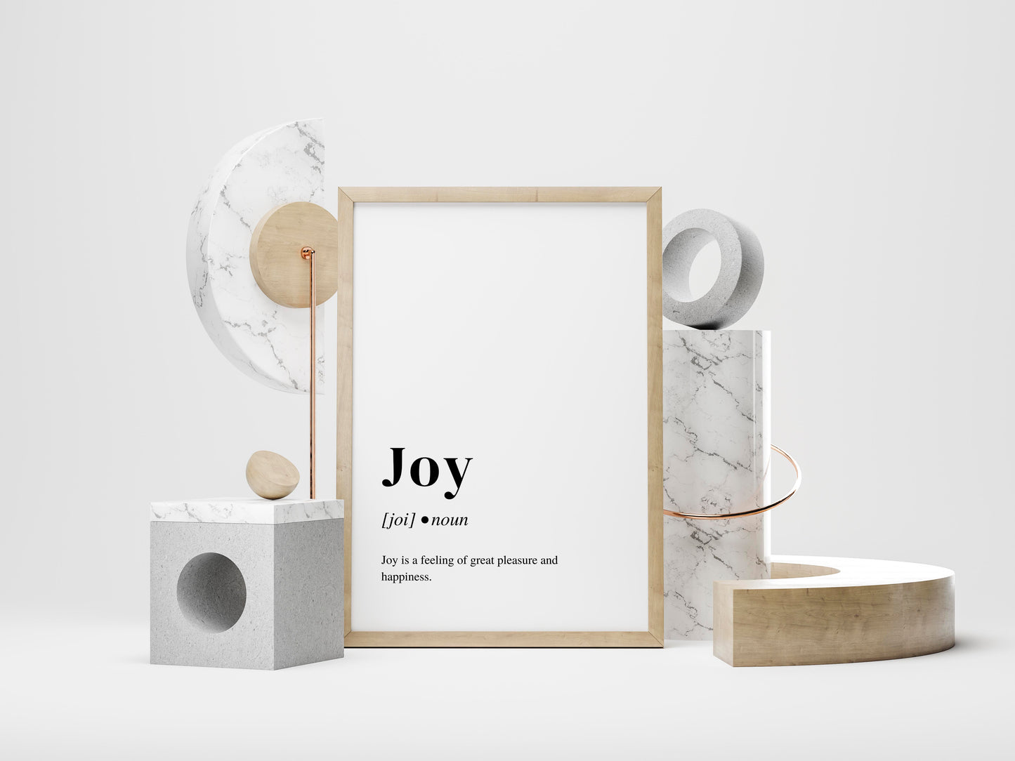 8.5" x 11" Joy Definition Print