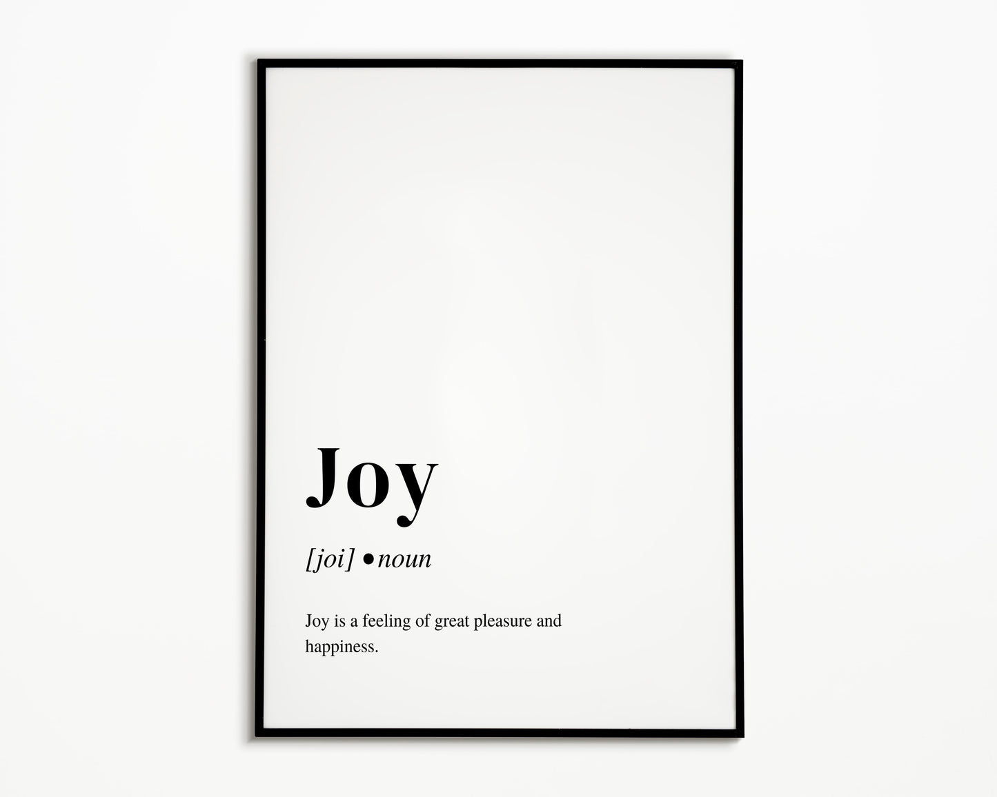 8.5" x 11" Joy Definition Print